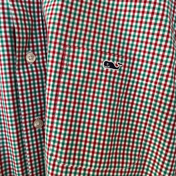 Men's Vineyard Vines Plaid Button Down - Picture 2 of 4
